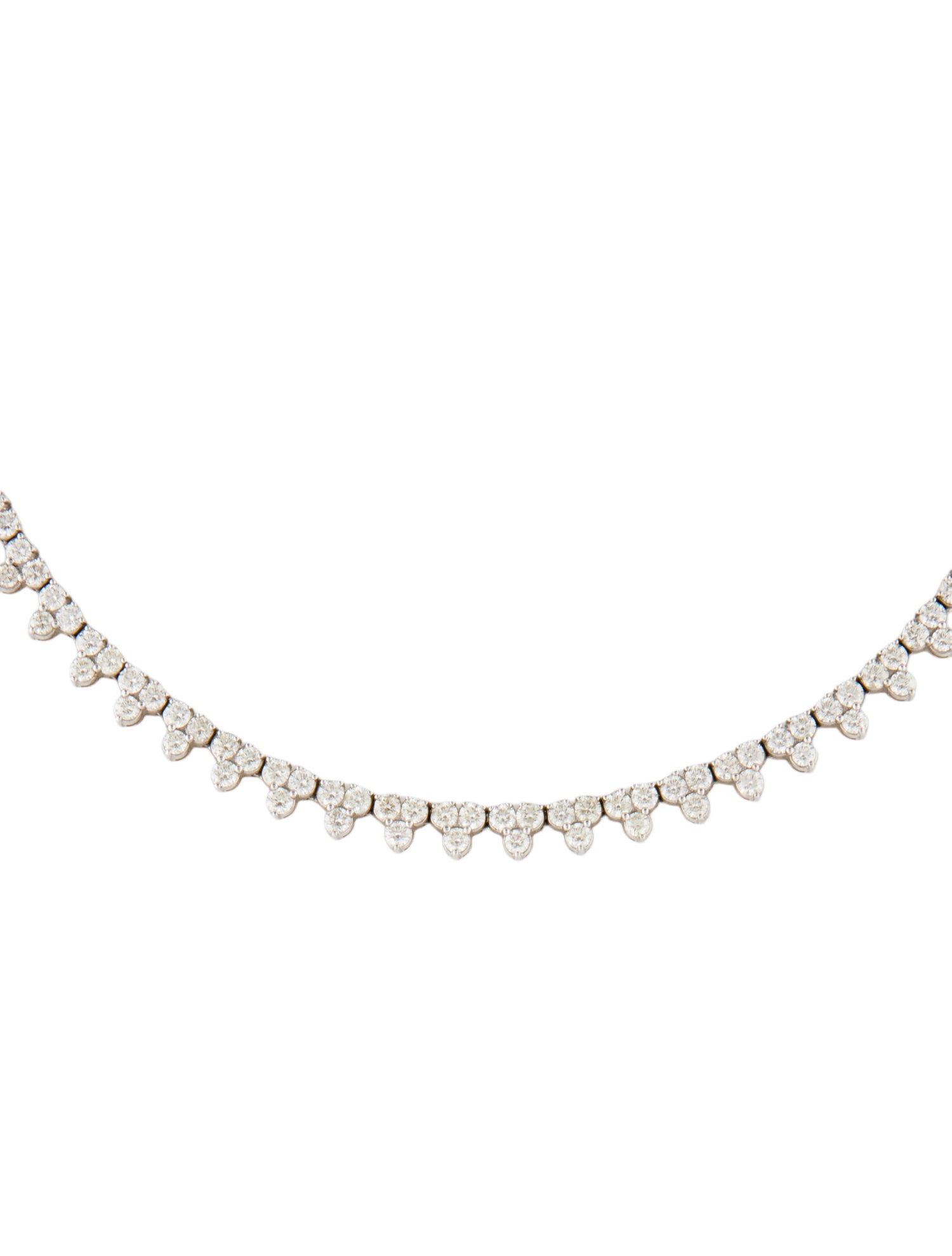 Necklace 14K 9.20ctw Diamond Collar