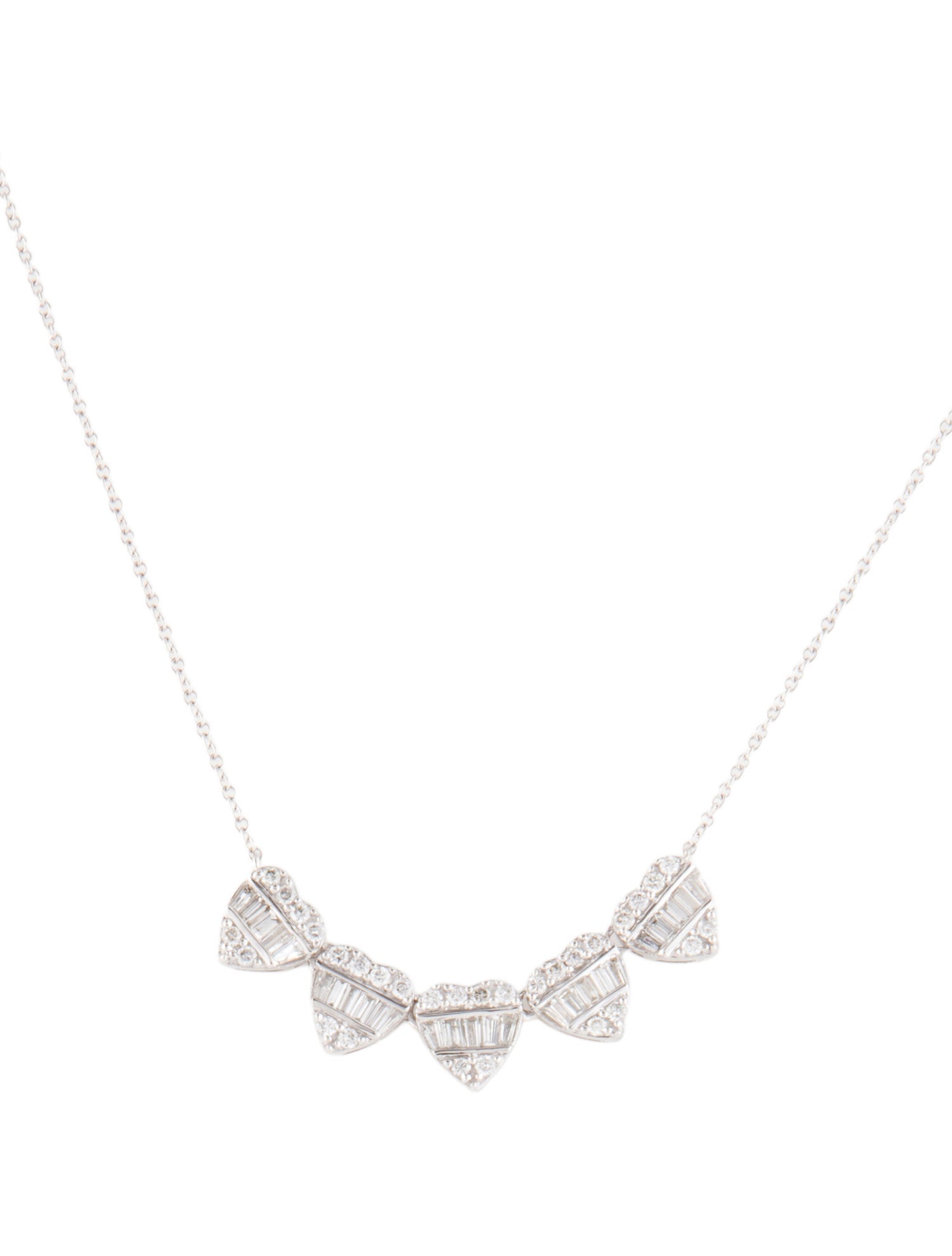 Necklace 14K 19.08 ctw Lab-Grown Diamond Tennis