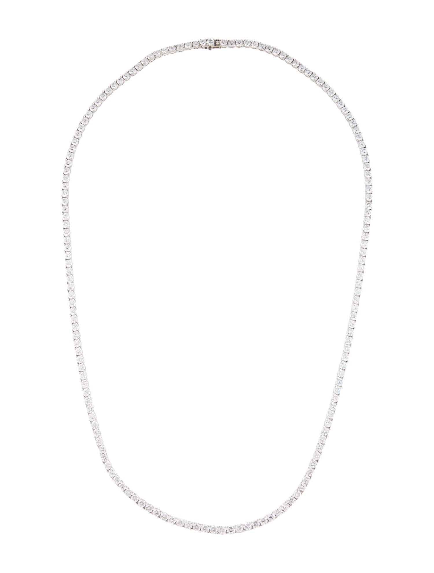 Necklace 14K 19.48ctw Lab-Grown Diamond Tennis Necklace
