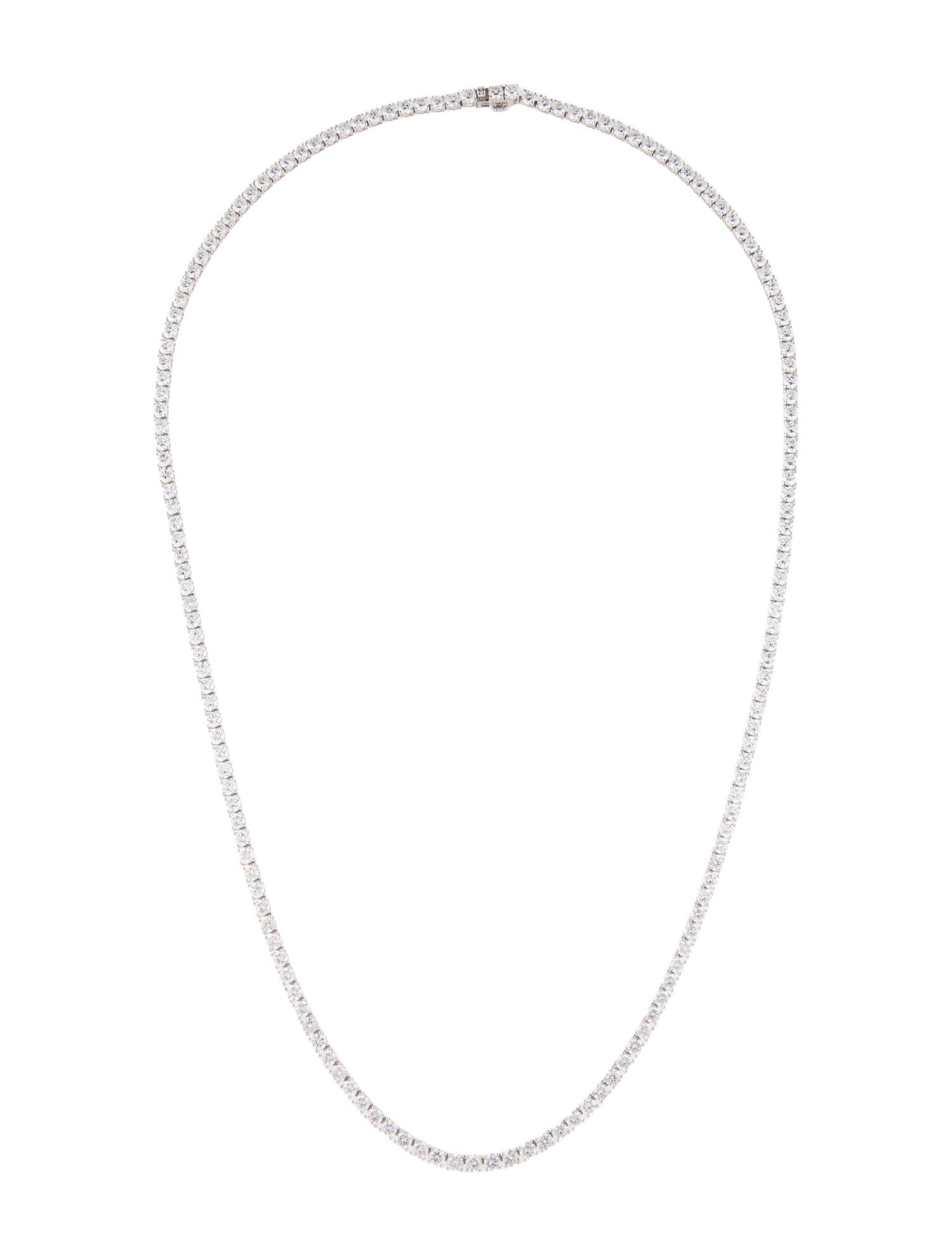 Necklace 14K 19.63ctw Lab-Grown Diamond Tennis