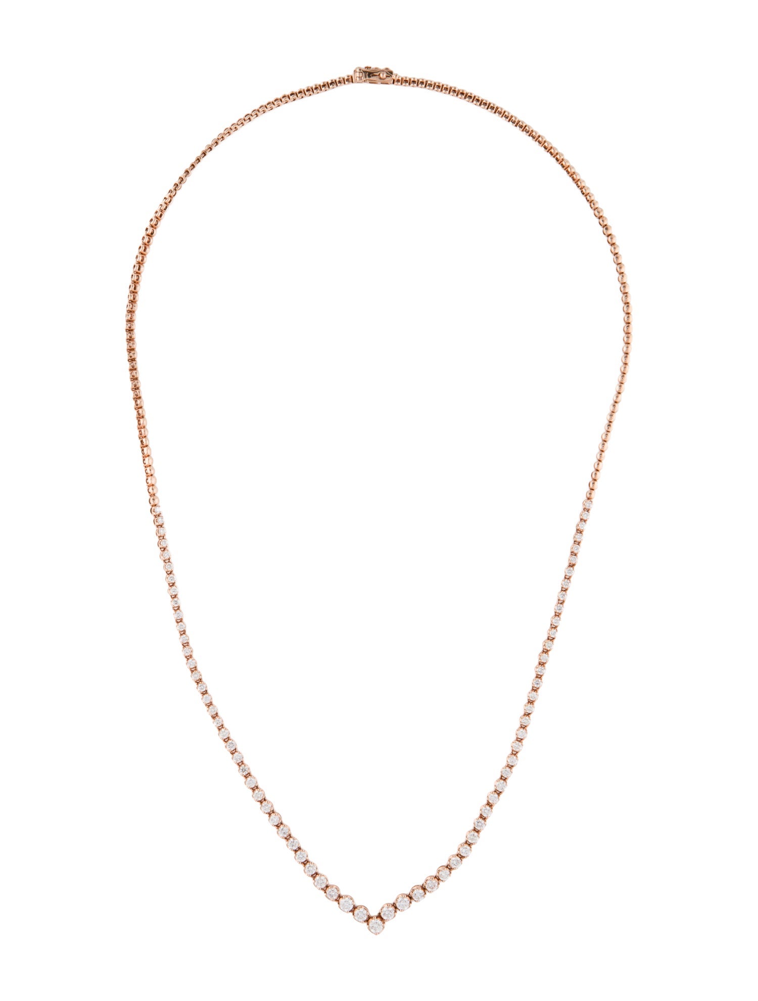 Necklace 14K 2.81ctw Diamond Chain