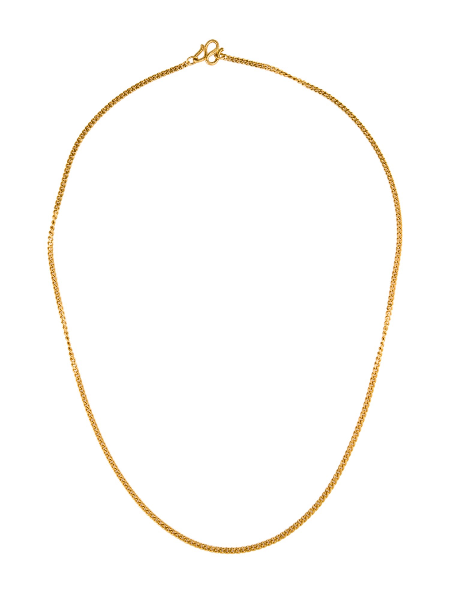 Necklace 24K Curb Link Chain
