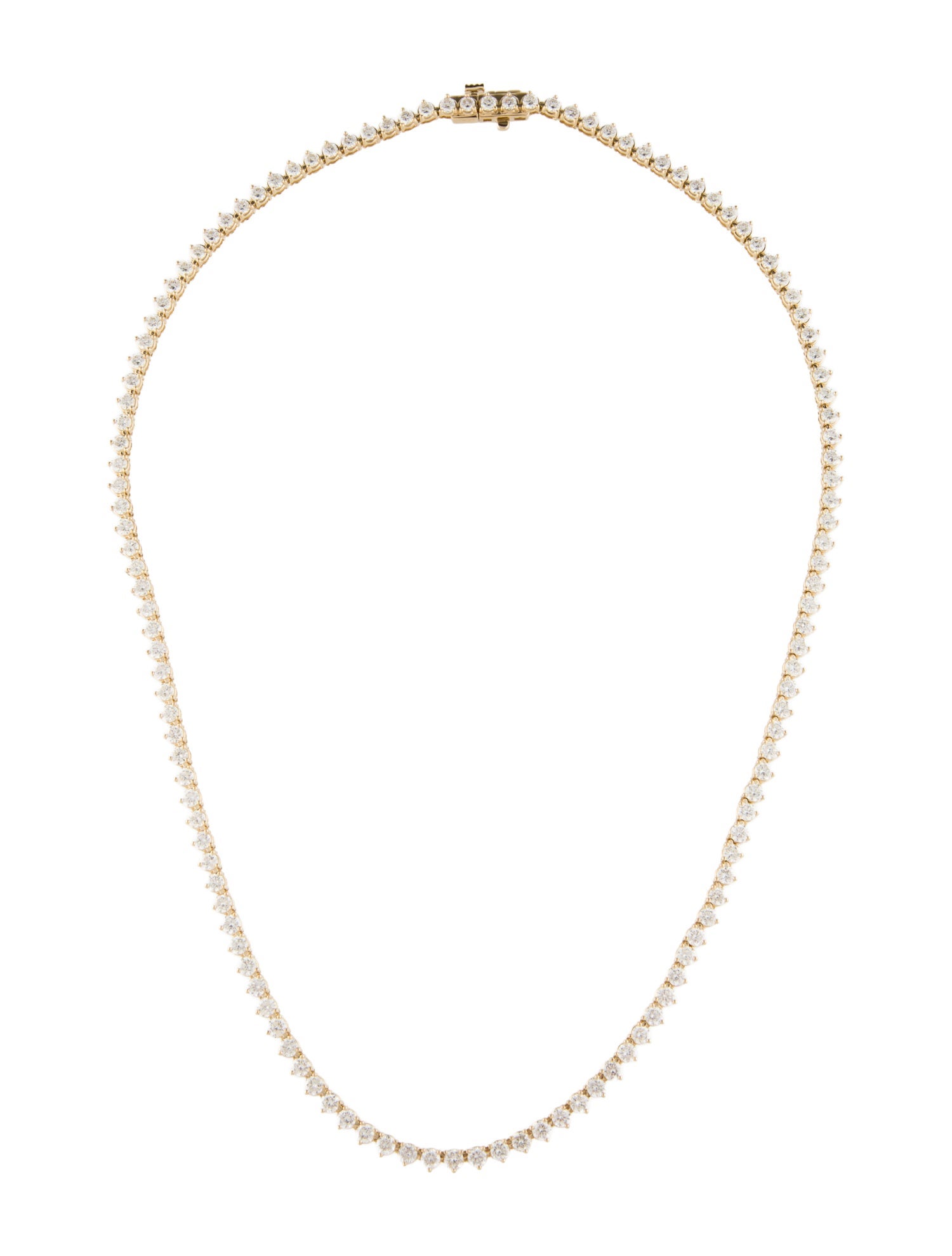 Necklace 14K 7.99ctw Diamond Tennis Necklace