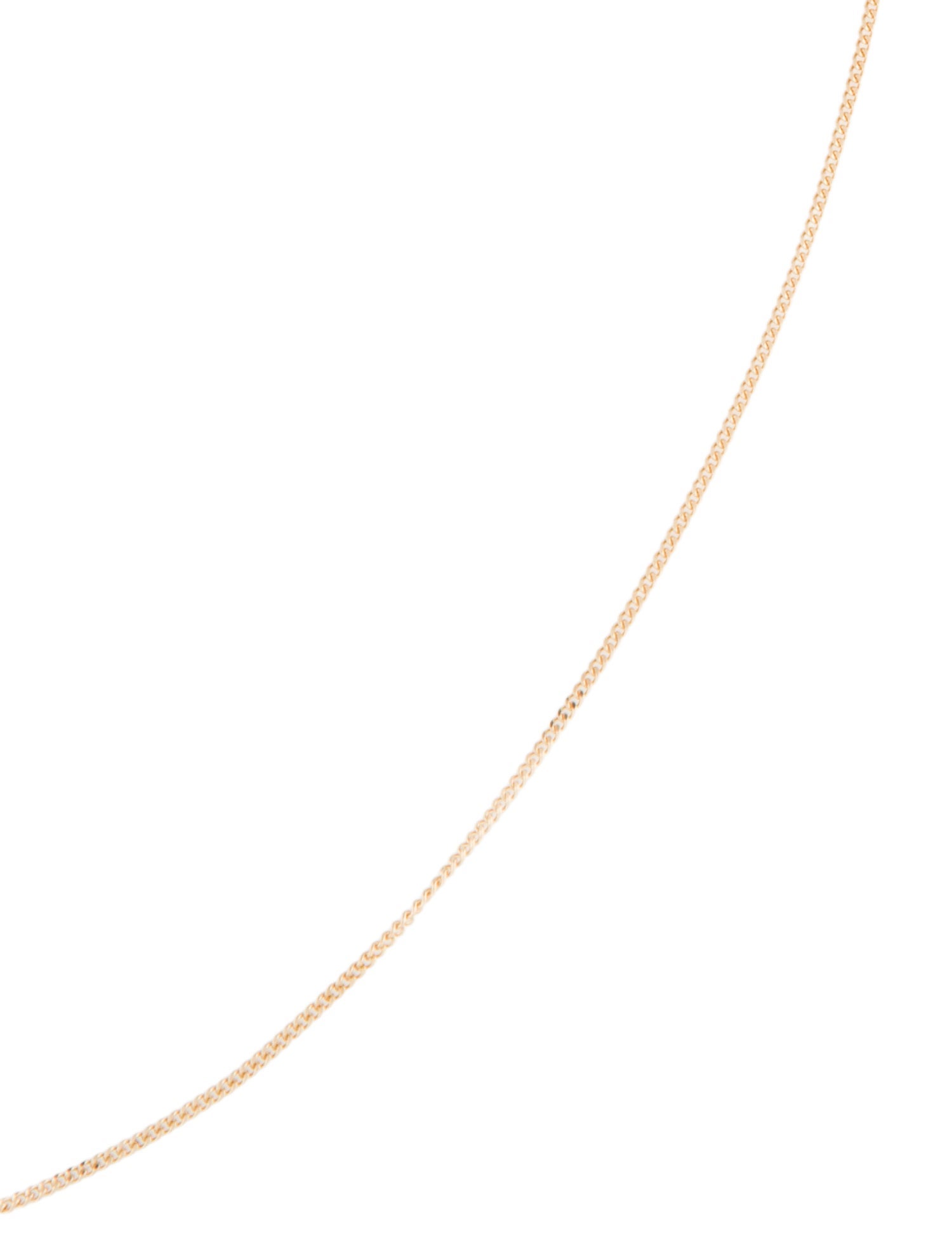 Necklace 10K Curb Link Chain