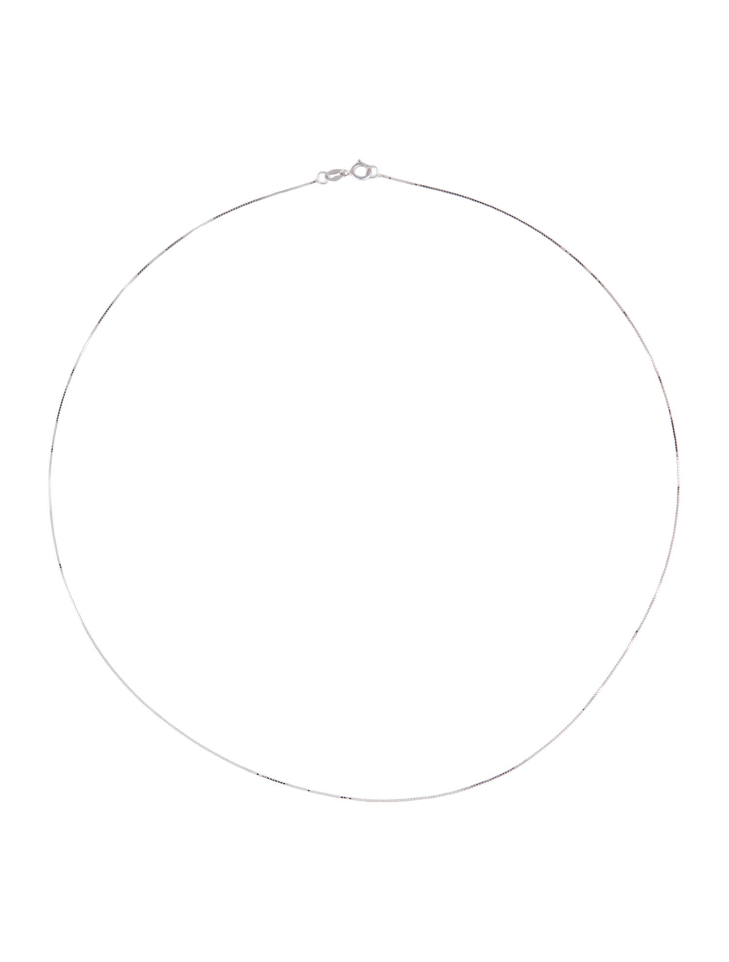 Necklace 18K Box Chain Necklace
