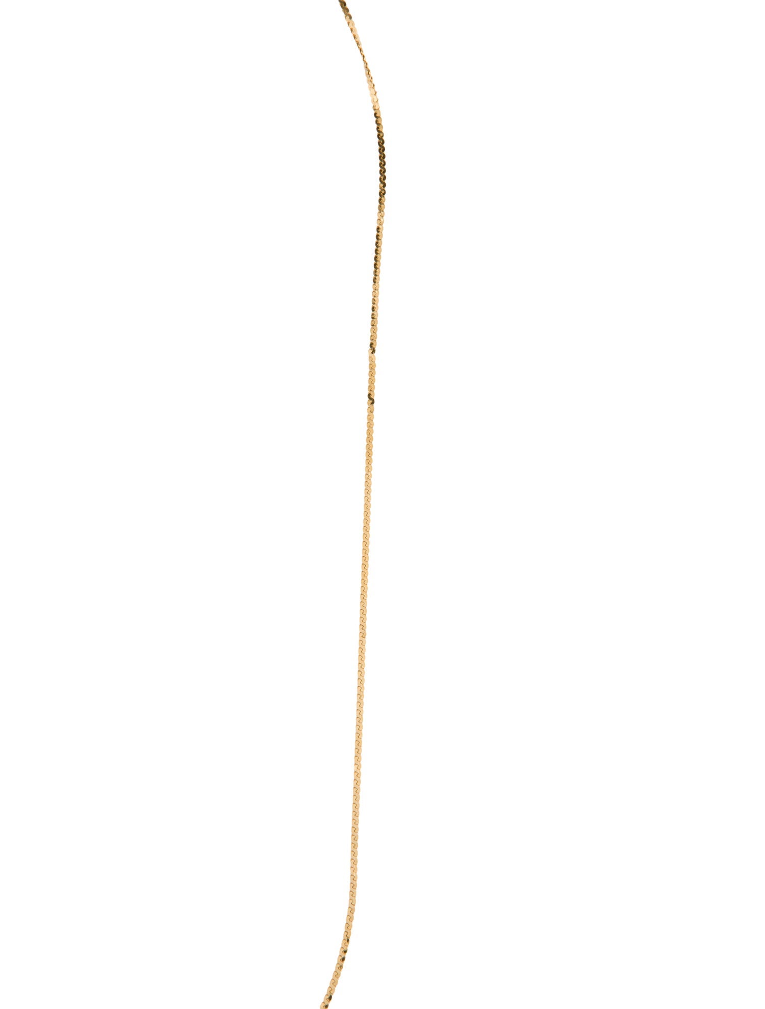 Necklace 14K Serpentine Chain