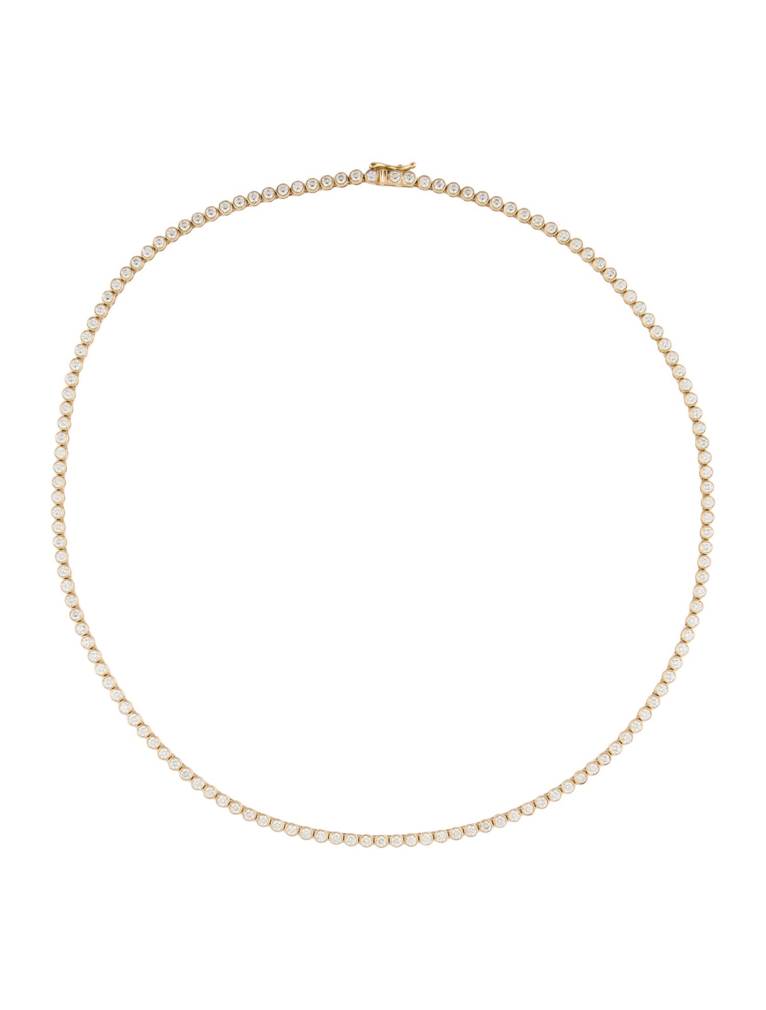Necklace 14K 6.00ctw Diamond Tennis