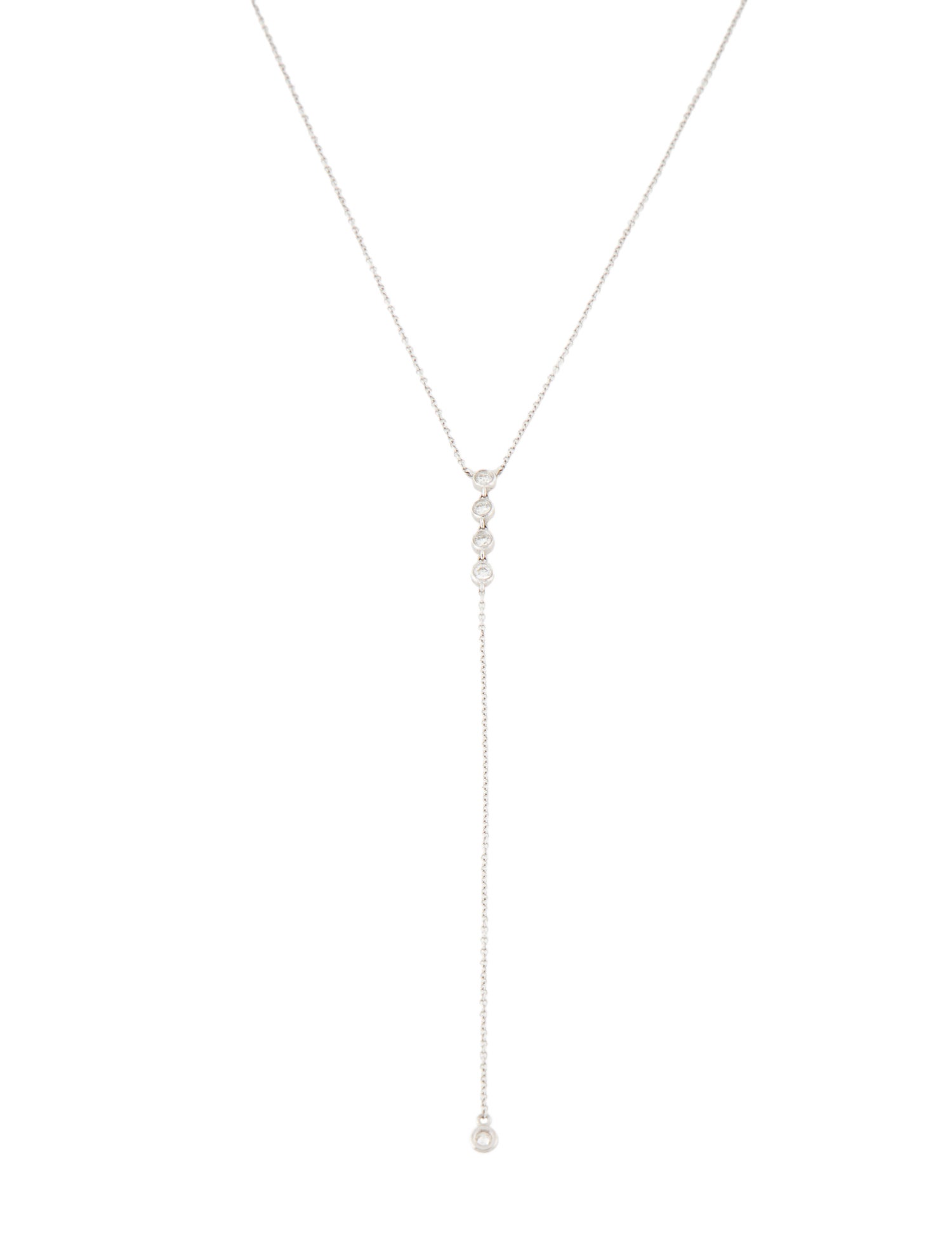 Necklace 14K Diamond Lavalier