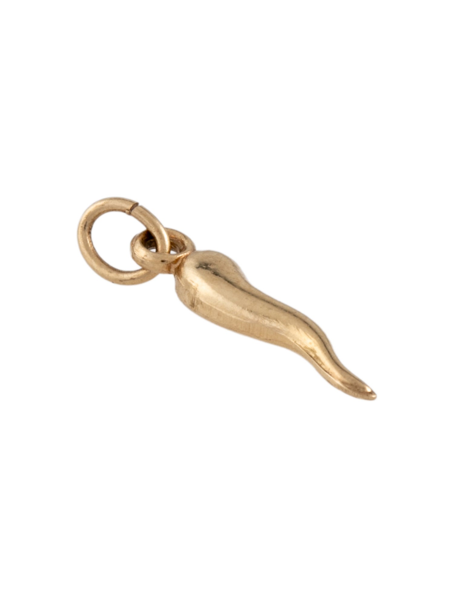 Necklace 14K Italian Horn Pendant