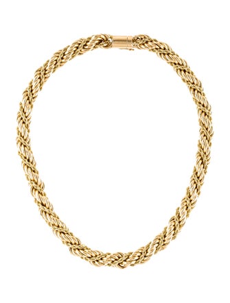 Necklace 14K Rope Chain Necklace