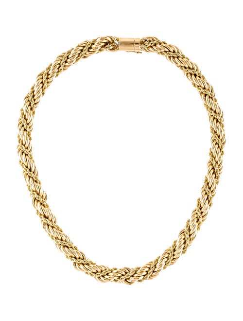 Necklace 14K Rope Chain Necklace