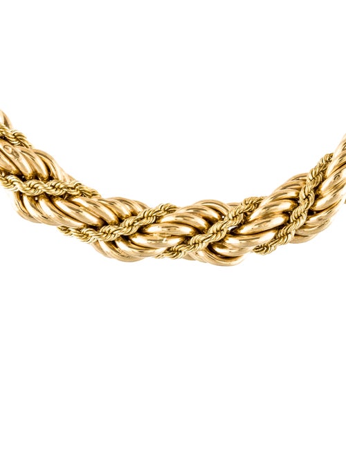 Necklace 14K Rope Chain Necklace