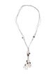 Necklace 18K Pearl Lavalier Necklace