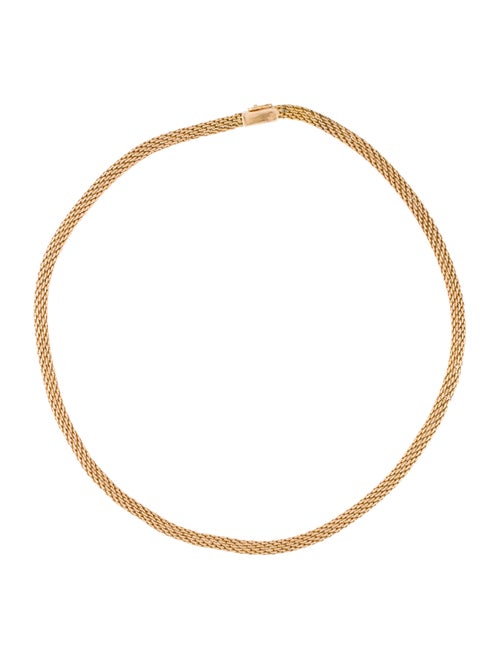 18K Chain-Link Necklace yellow