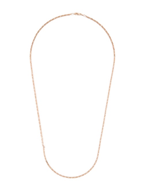 14K Chain-Link Necklace yellow