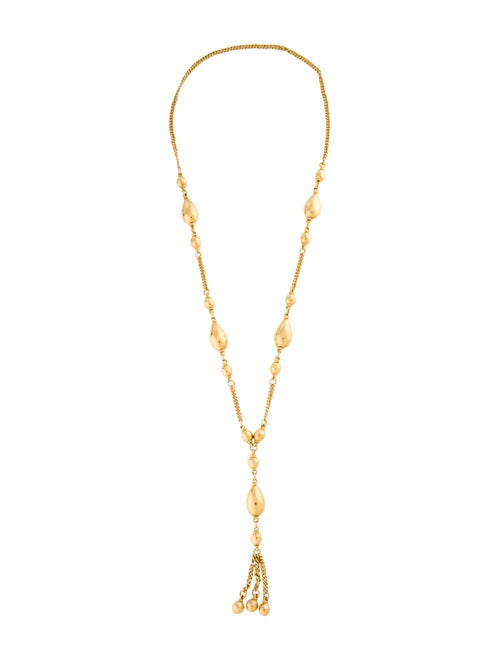 18K Lavalier Necklace yellow