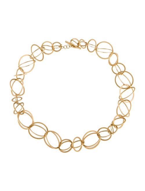 Necklace 18K Sphere Collar Necklace yellow