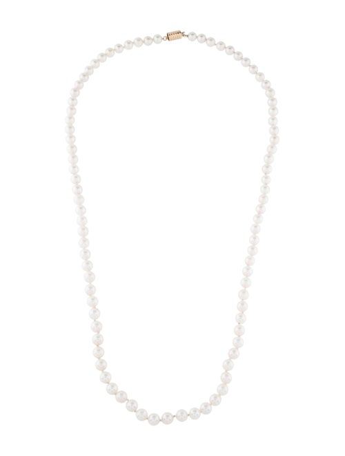 14K Pearl Neckalce yellow