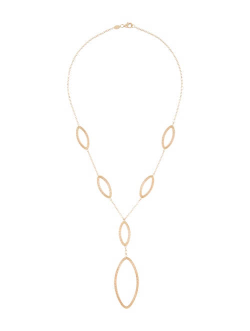 18K Lavalier Necklace yellow