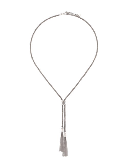 14K Lavalier white