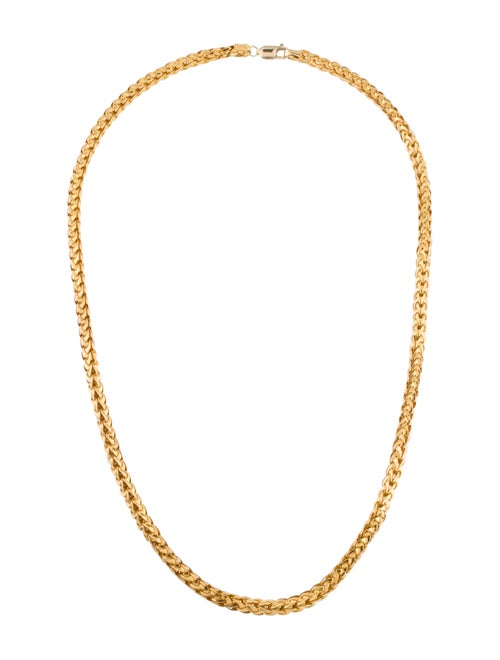 22K Chain Necklace yellow