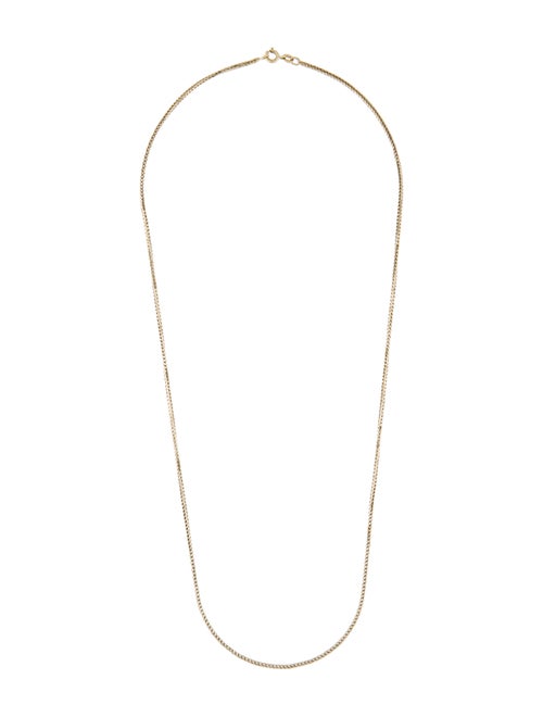 Necklace 14K Chain Necklace yellow
