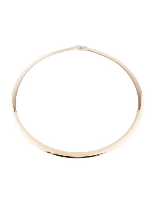14K Reversible Chain Necklace yellow