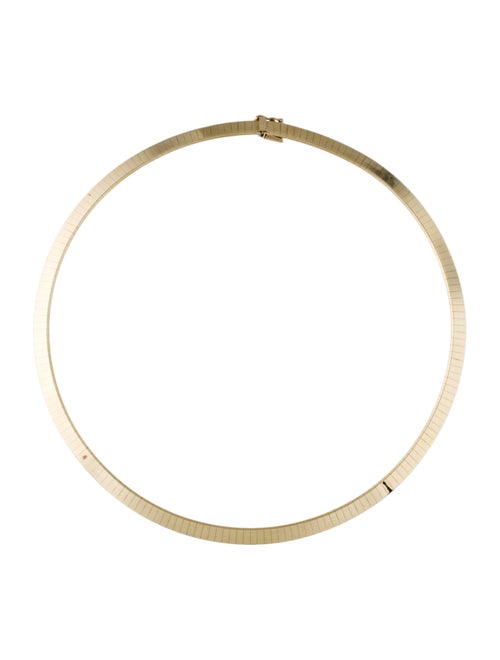 14K Collar Necklace yellow