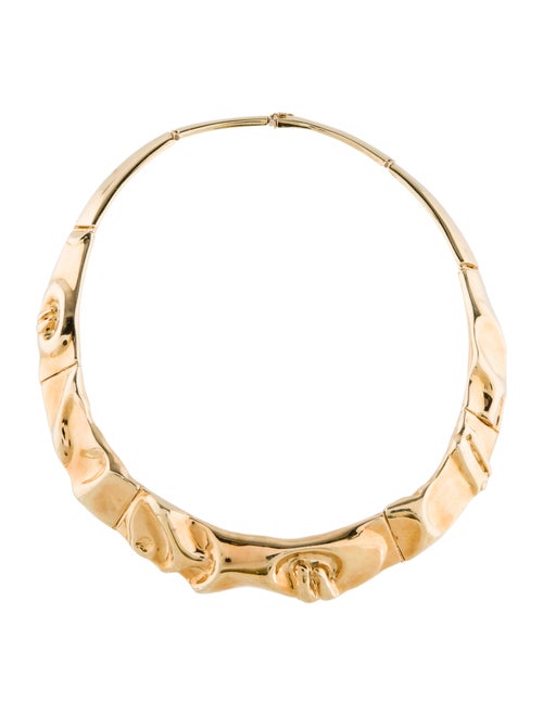 Necklace 18K Collar Necklace yellow