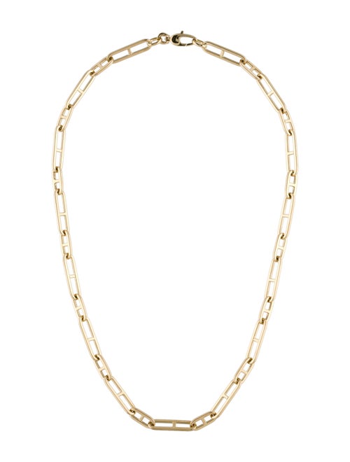 Necklace 14K Chain Link Necklace yellow