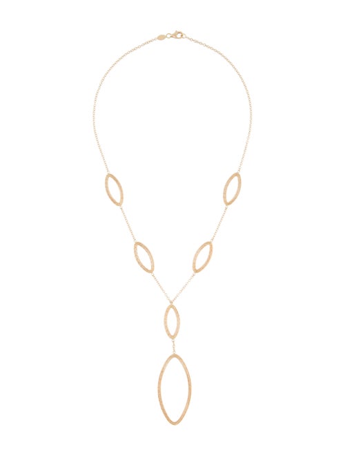 18K Lavalier Necklace yellow