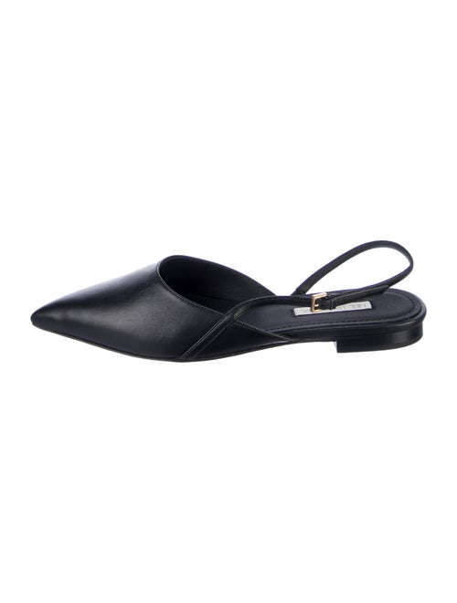 Neil J. Rodgers Leather Slingback Flats