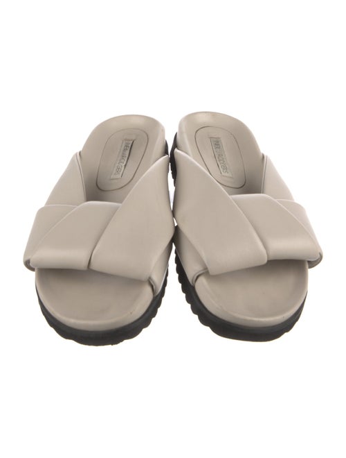 Neil J. Rodgers Leather Slides