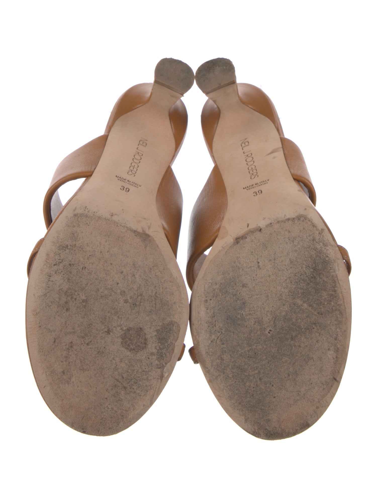 Neil J. Rodgers Leather Slides