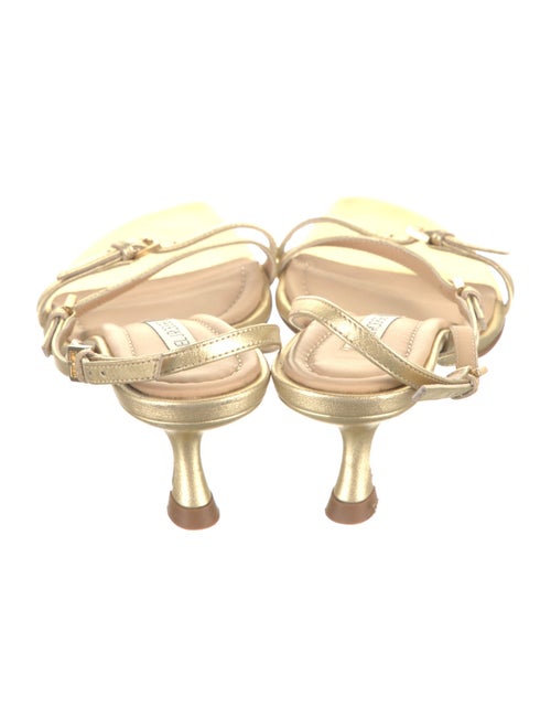 Neil J. Rodgers Leather Slingback Sandals