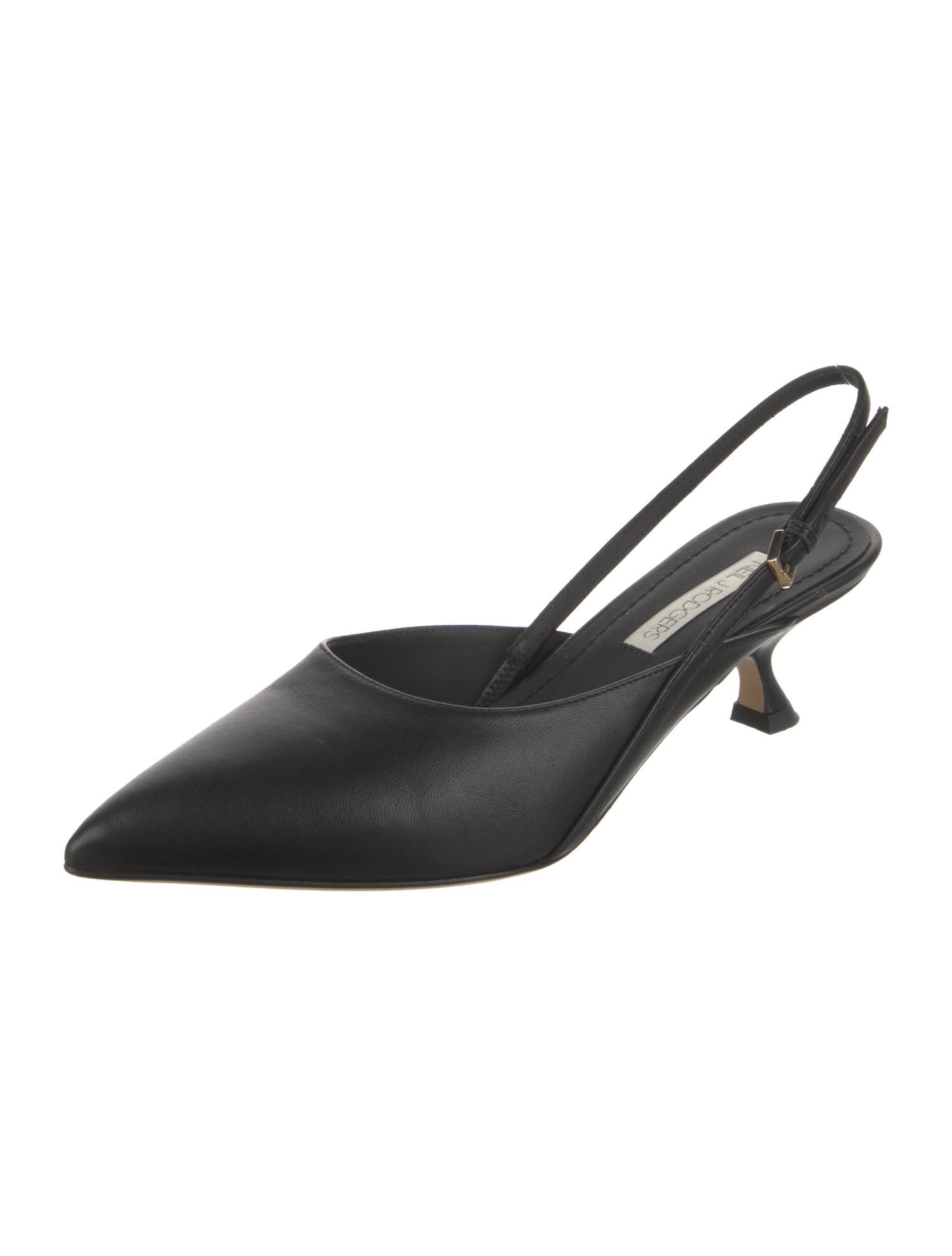Neil J. Rodgers Leather Slingback Pumps