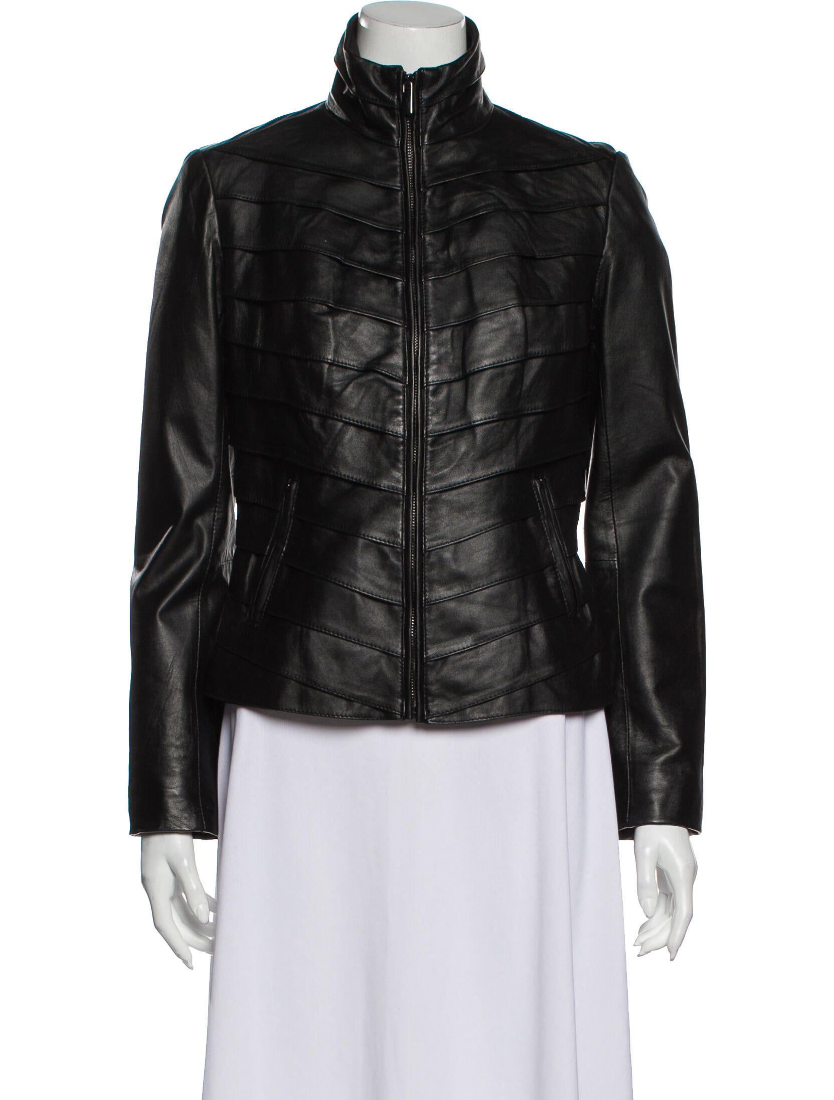 Neiman Marcus Leather Jacket Clothing NEMRC24302 The RealReal