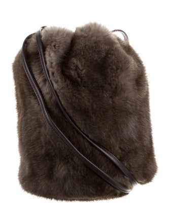 Neiman Marcus Fur Shoulder Bag