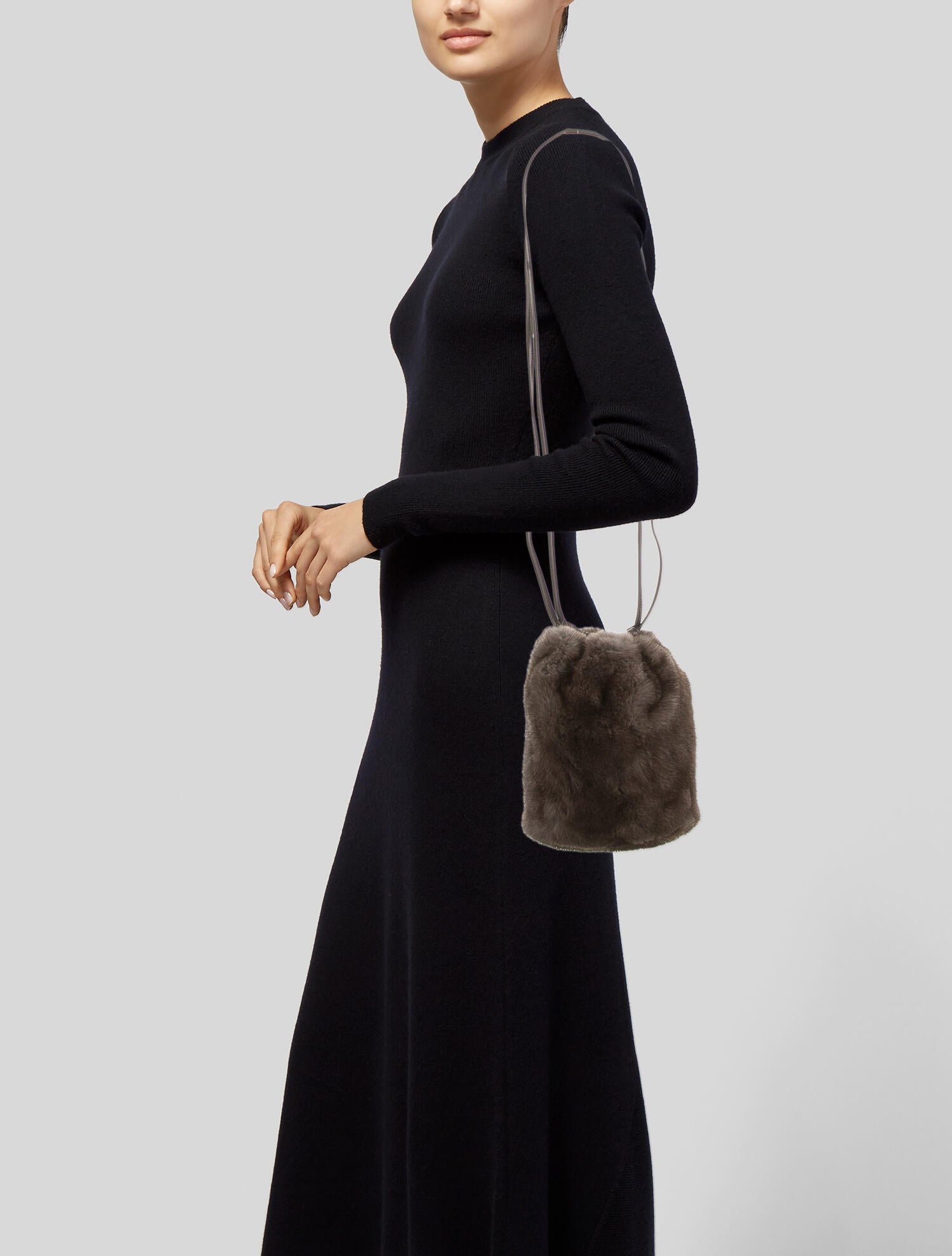 Neiman Marcus Fur Shoulder Bag