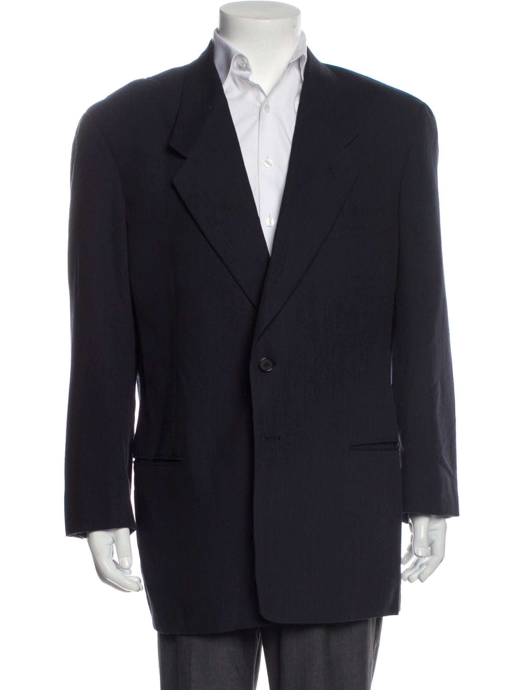 Neiman Marcus Virgin Wool Blazer