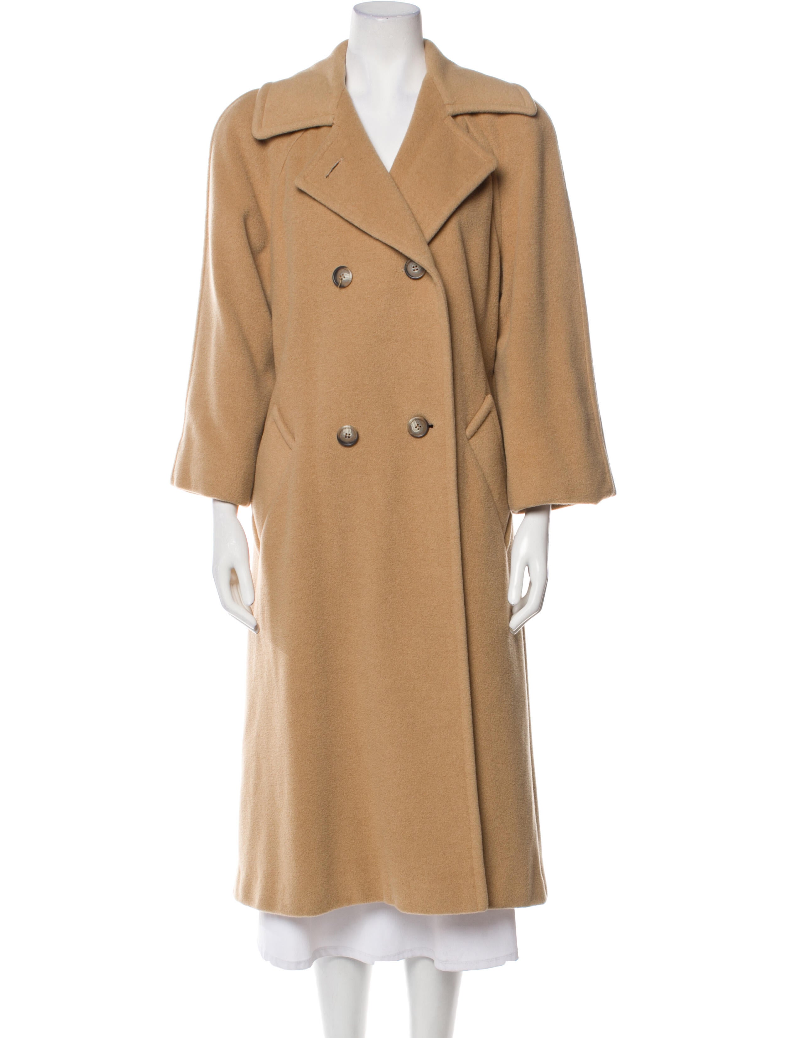 Neiman Marcus Faux Fur Coat Neutrals Coats, Clothing NEMRC35076 The RealReal