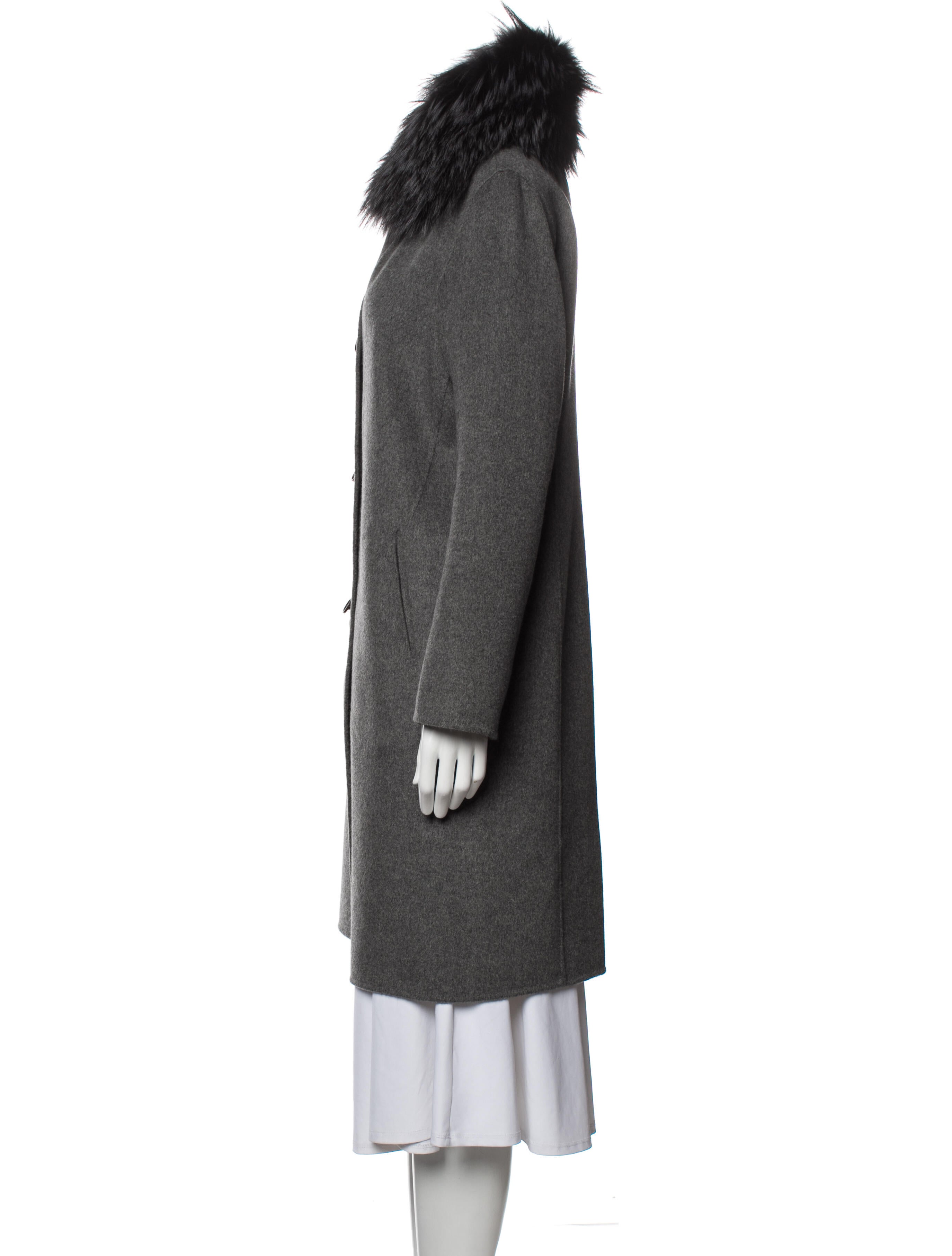 Neiman Marcus Cashmere Fur Coat