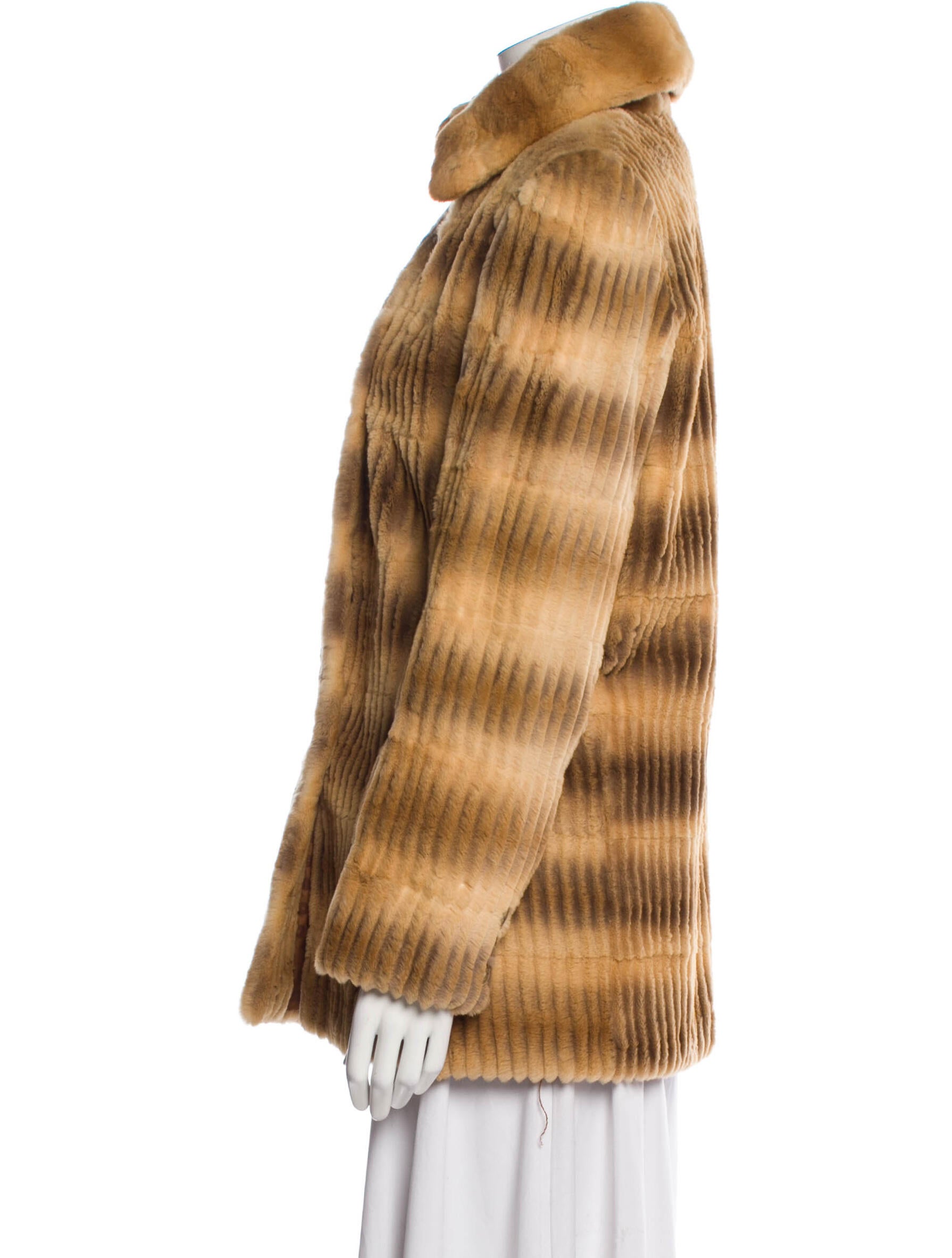 Neiman Marcus Vintage Late 1970's Early 1980's Fur Coat Brown Coats