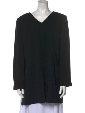 Neiman Marcus Tops V-Neck Long Sleeve Tunic US 14 | XL