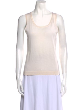 Neiman Marcus Cashmere Scoop Neck Sweater