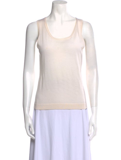 Neiman Marcus Cashmere Scoop Neck Sweater