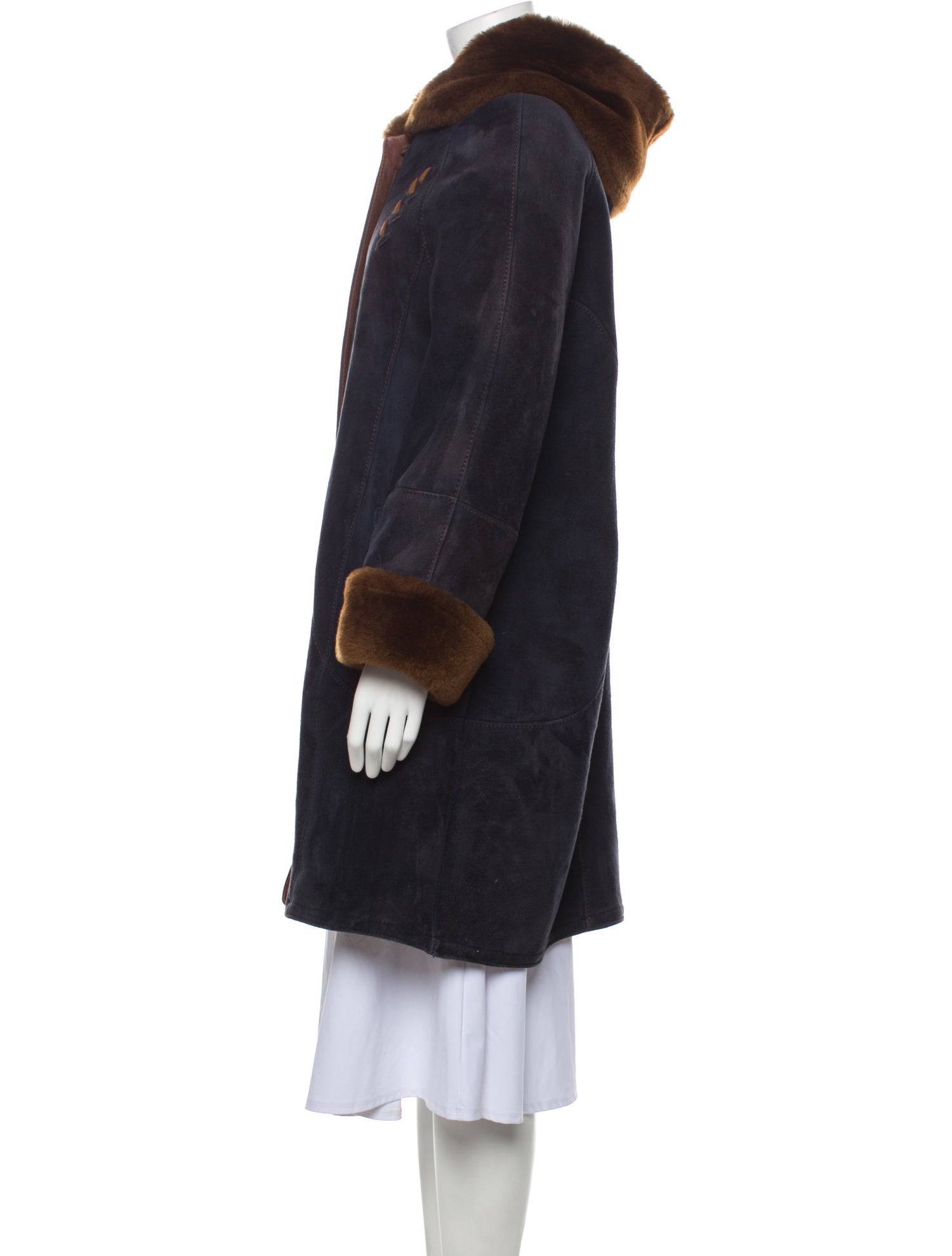 Neiman Marcus Faux Fur Coat