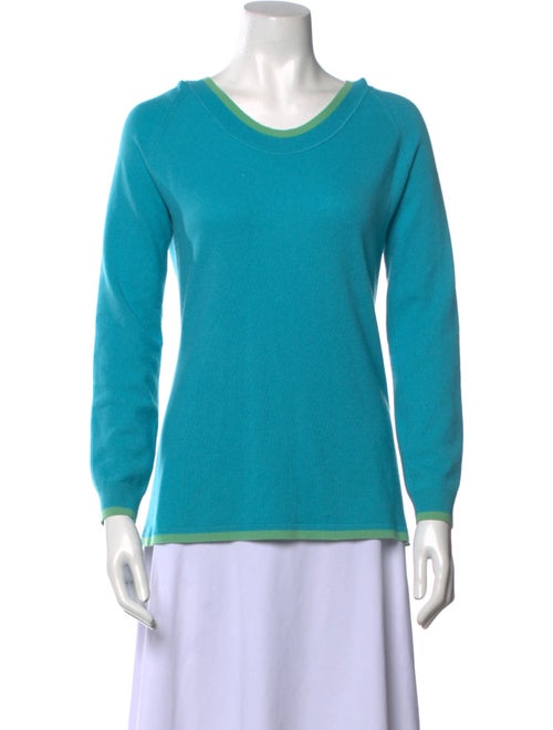 Neiman Marcus Cashmere Scoop Neck Sweater