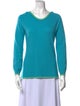 Neiman Marcus Cashmere Scoop Neck Sweater