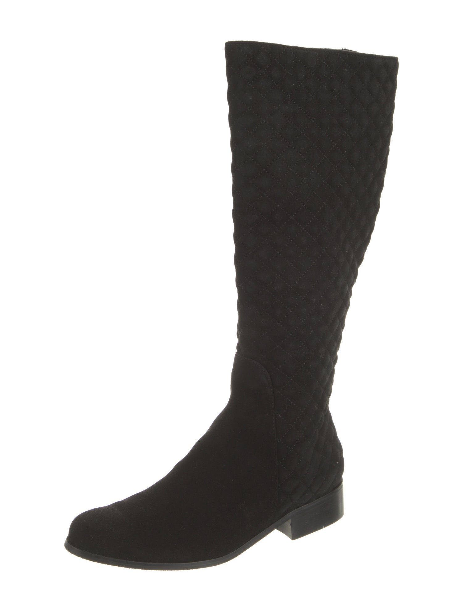 Neiman Marcus Suede Riding Boots